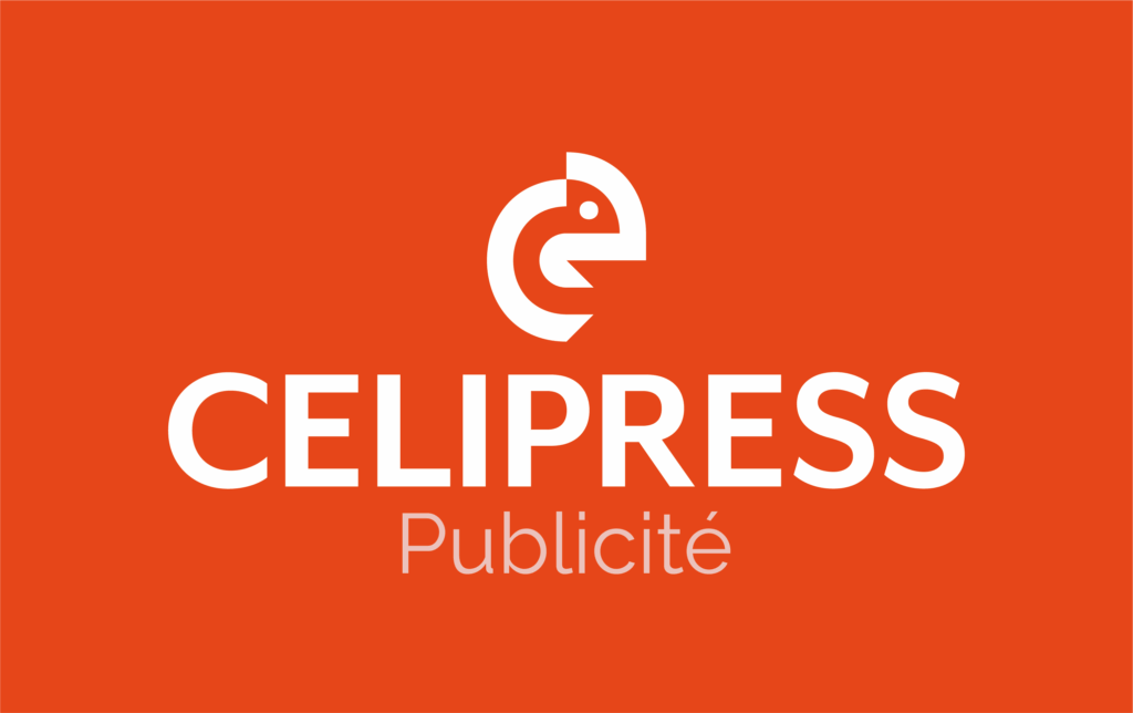 logo celipress fond orange